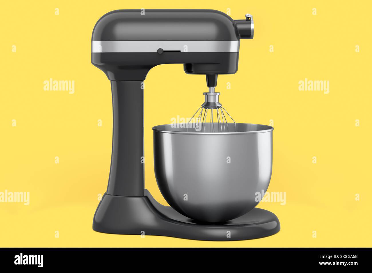 Yellow Modern Kitchen-Aid Mixer