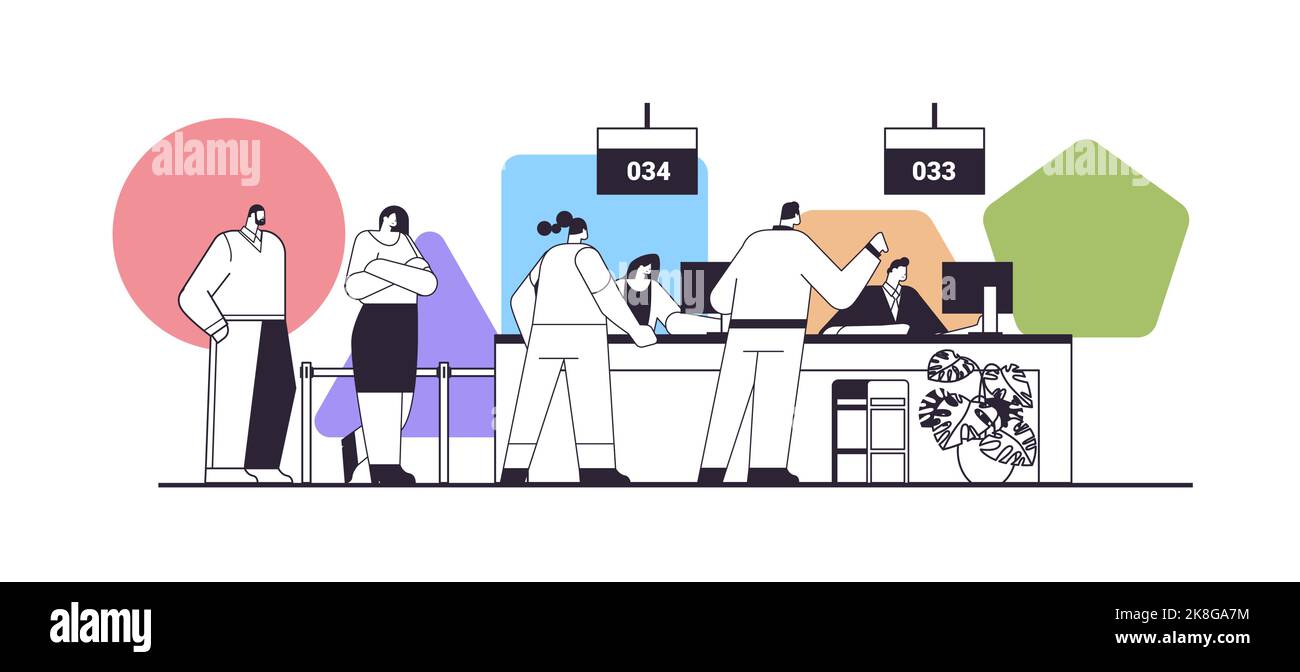 people looking at display number board in waiting room electronic