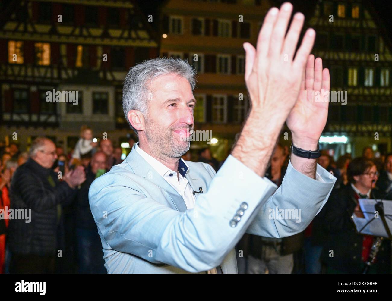 23 October 2022, BadenWürttemberg, Tübingen Boris Palmer, the old and