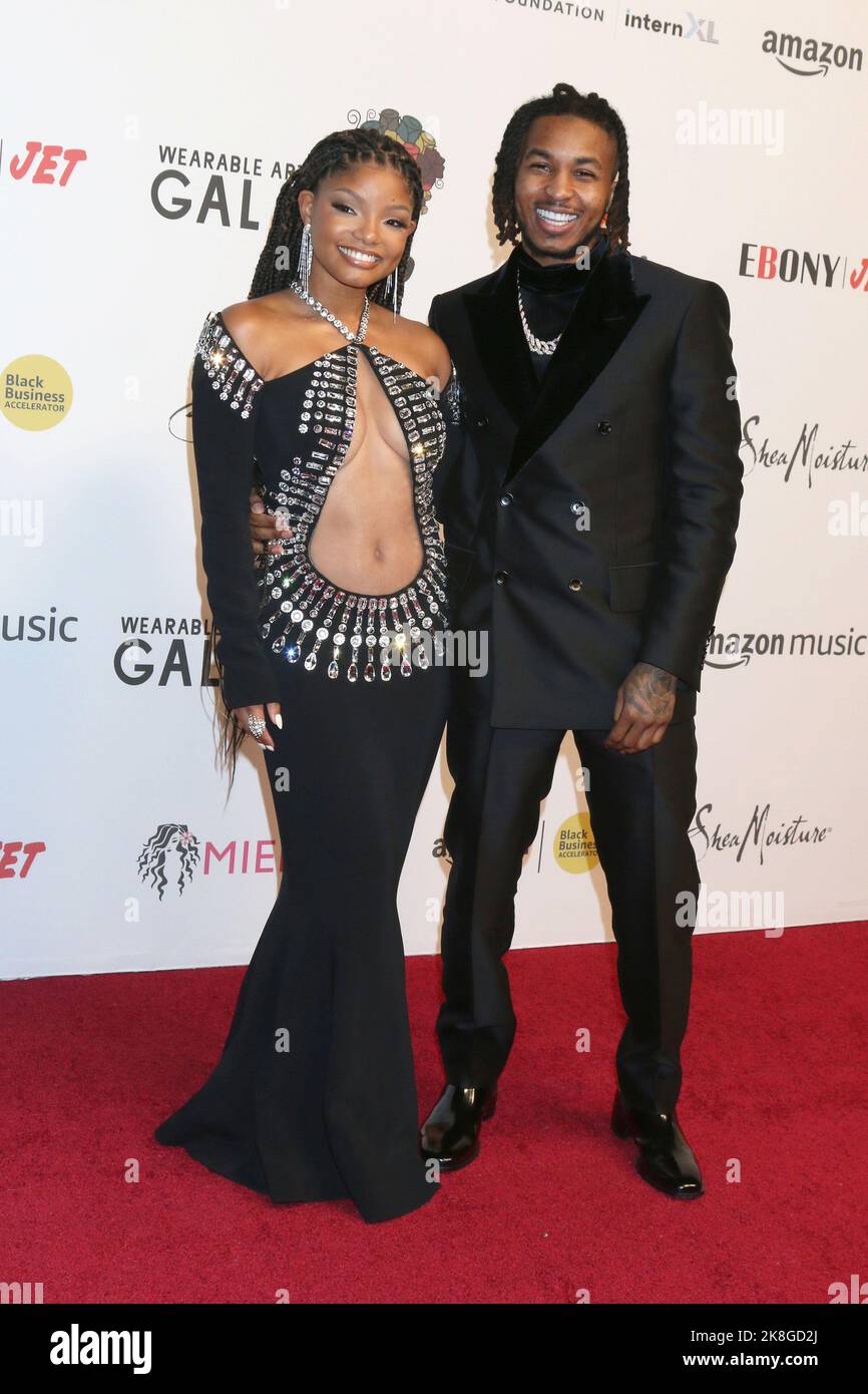 Halle Bailey, DDG aka Darryl Dwayne Granberry Jr attends the 5th Annual