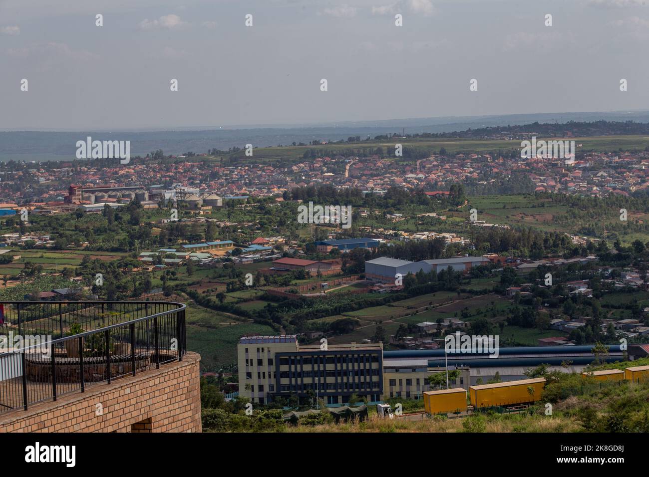 Kigali, Rwanda. 23rd Oct, 2022. View of the Kigali special economic ...