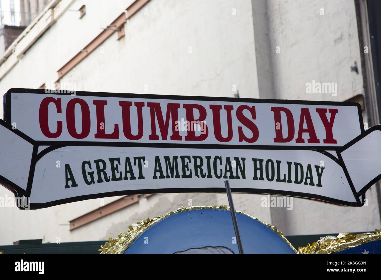 Columbus Day Parade on 5th Avenue in New York CIty. With recent attacks