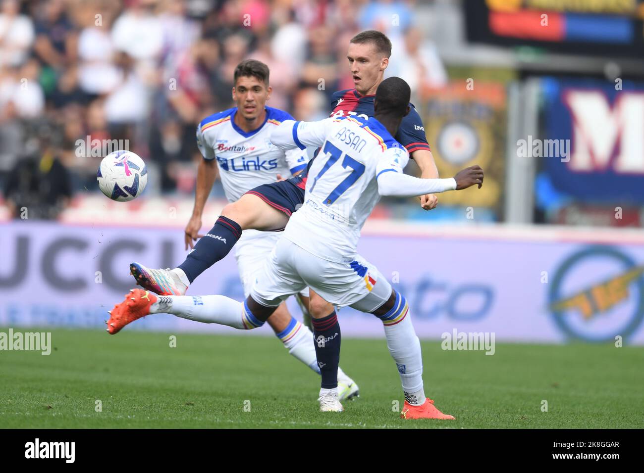 Michel Aebischer (Bologna)Assan Ceesay (Lecce)Joan Gonzalez Canellas