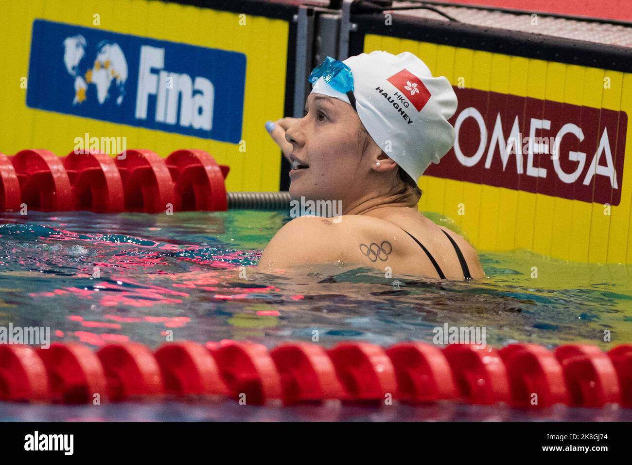 Berlin, Germany. 23rd Oct, 2022. Swimming World Cup, decisions, 100m