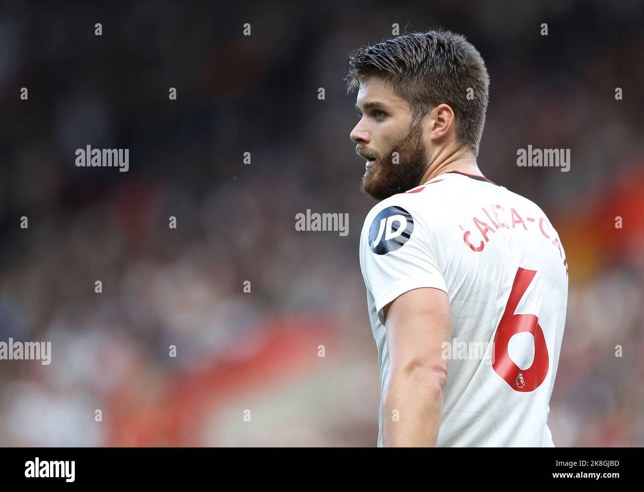 Southampton, UK. 23rd Oct, 2022. Duje Ćaleta-Car of Southampton during the Premier League match at St Mary's Stadium, Southampton. Picture credit should read: Paul Terry/Sportimage Credit: Sportimage/Alamy Live News Stock Photo