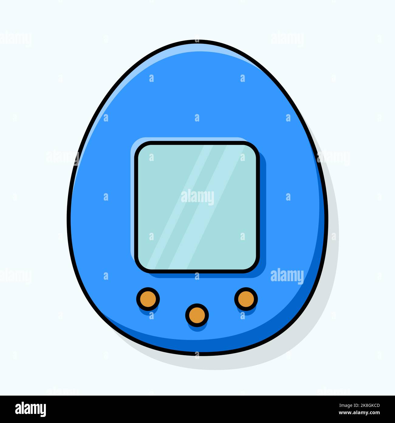 Green Tamagotchi Stock Photo - Download Image Now - Tamagotchi, Toy, Cut  Out - iStock