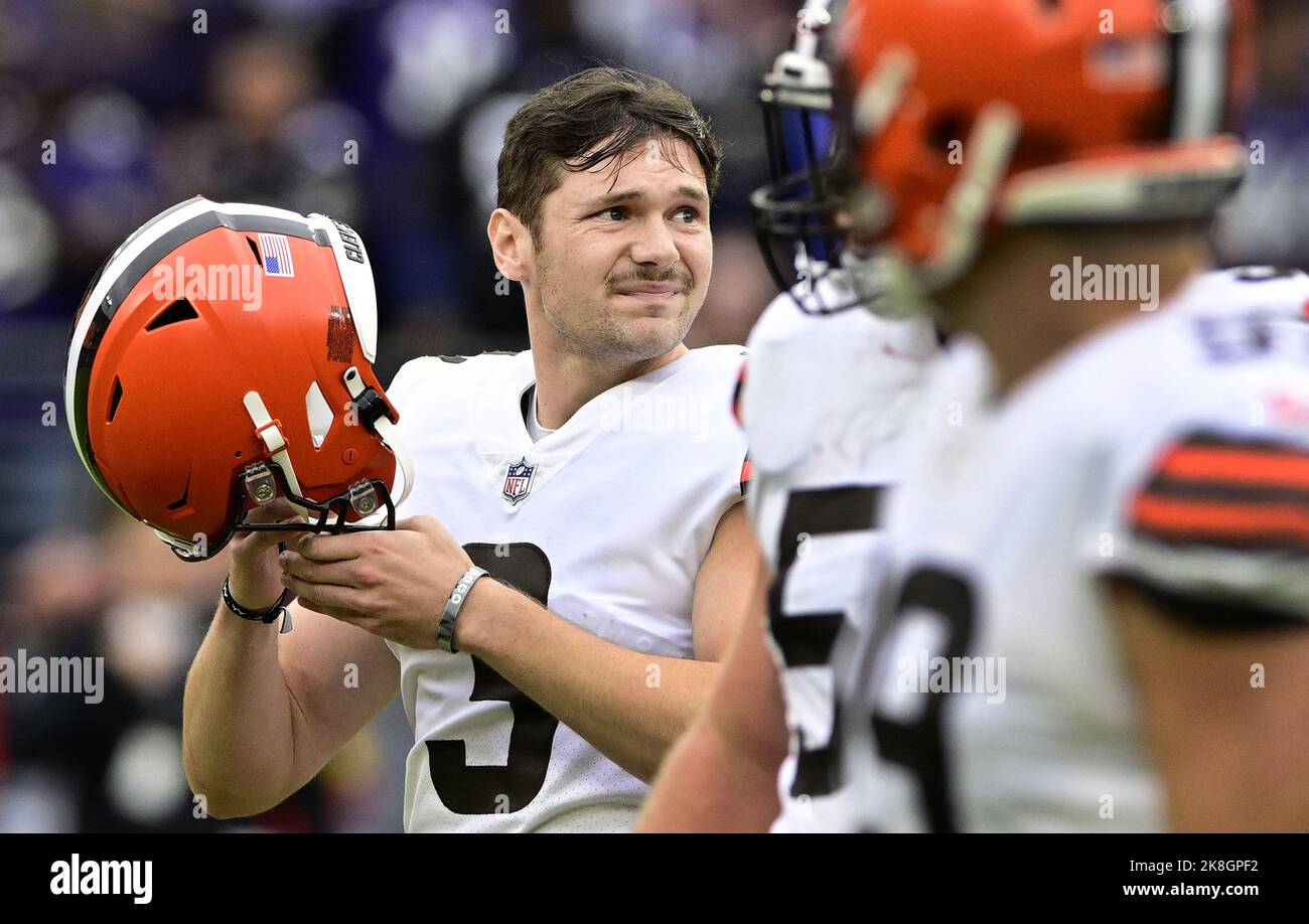 Cleveland Browns kicker Cade York, August 16, 2022 