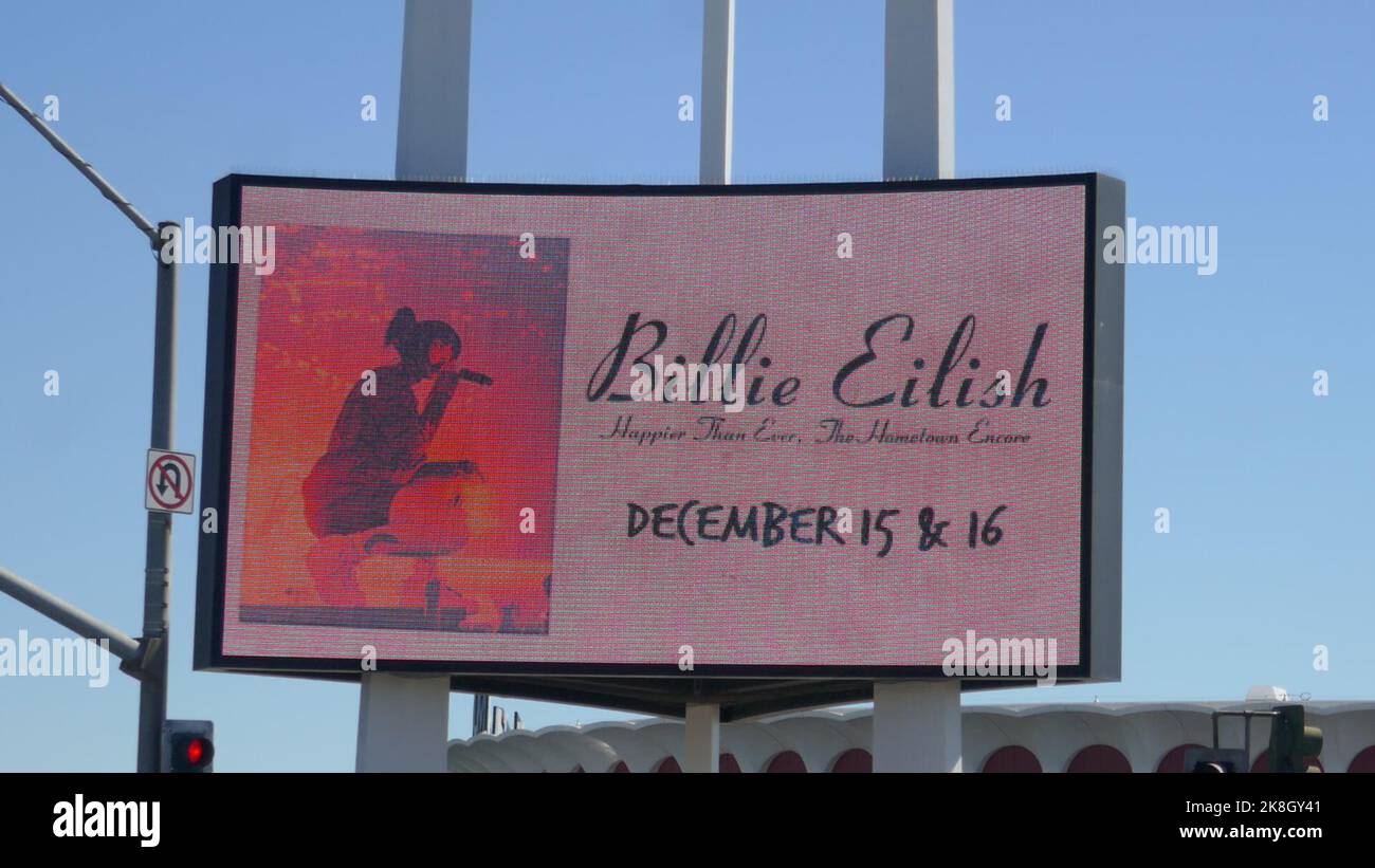 Los Angeles, California, USA 19th October 2022 Billie Eilish Happier