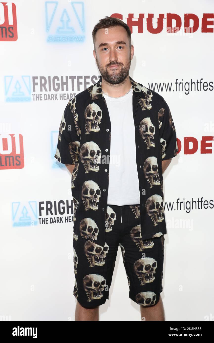 Ryan J. Brown attends 'WRECK' film premiere at Arrow FrightFest held at ...