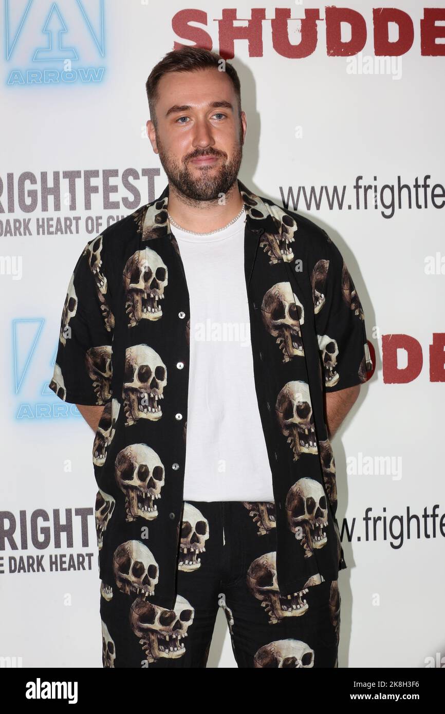 Ryan J. Brown attends 'WRECK' film premiere at Arrow FrightFest held at ...