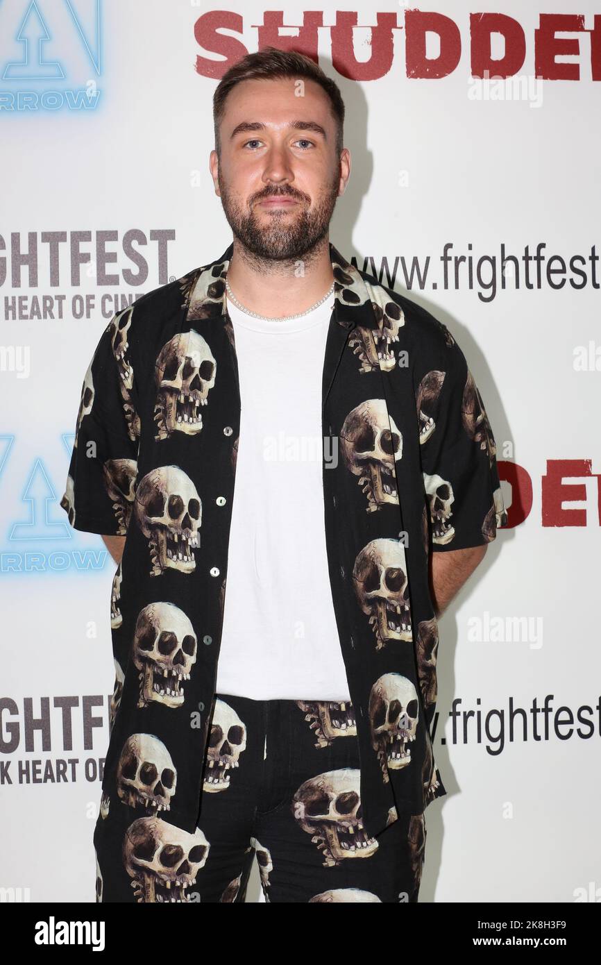 Ryan J. Brown attends 'WRECK' film premiere at Arrow FrightFest held at ...