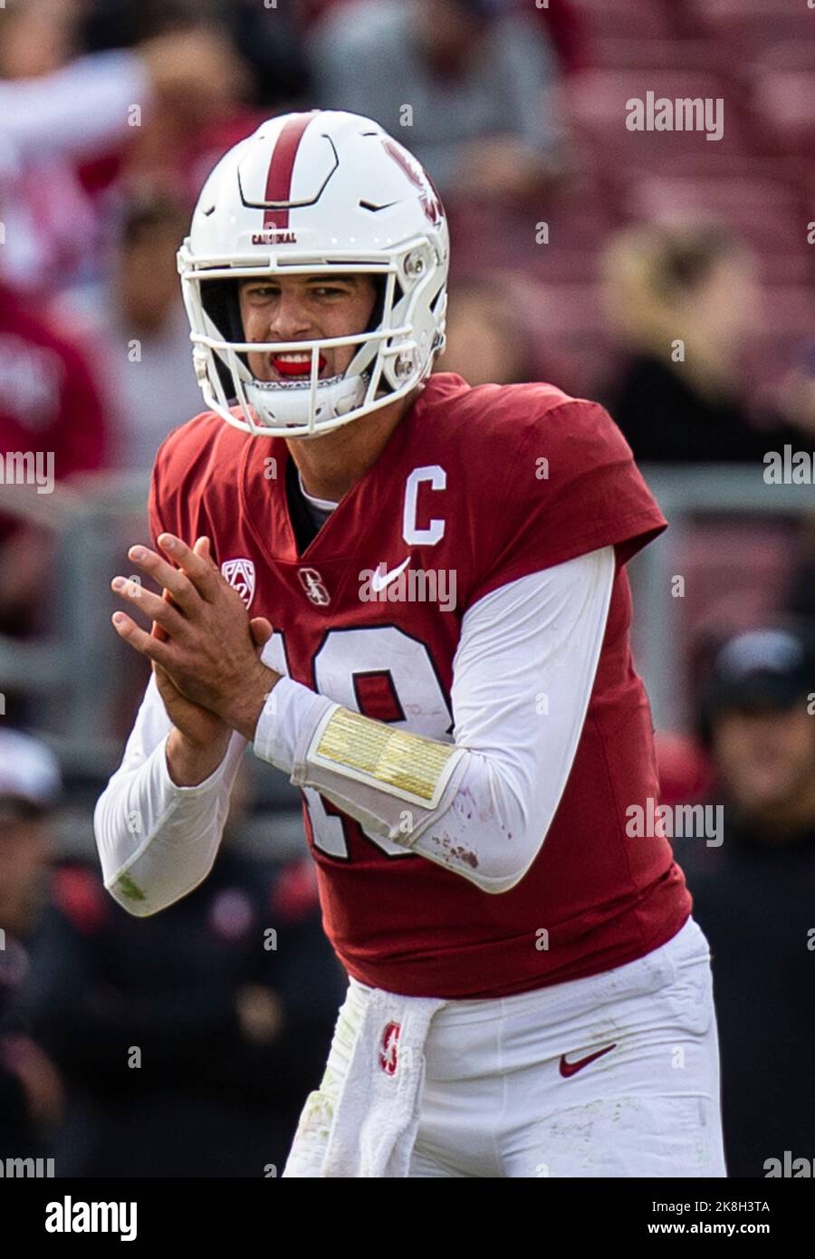 October 22 2022 Palo Alto, CA USA Stanford quarterback Tanner McKee (18