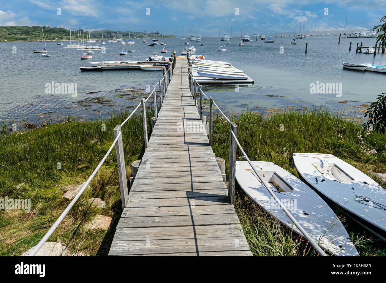 Scenery of Cuttyhunk Island Stock Photo Alamy