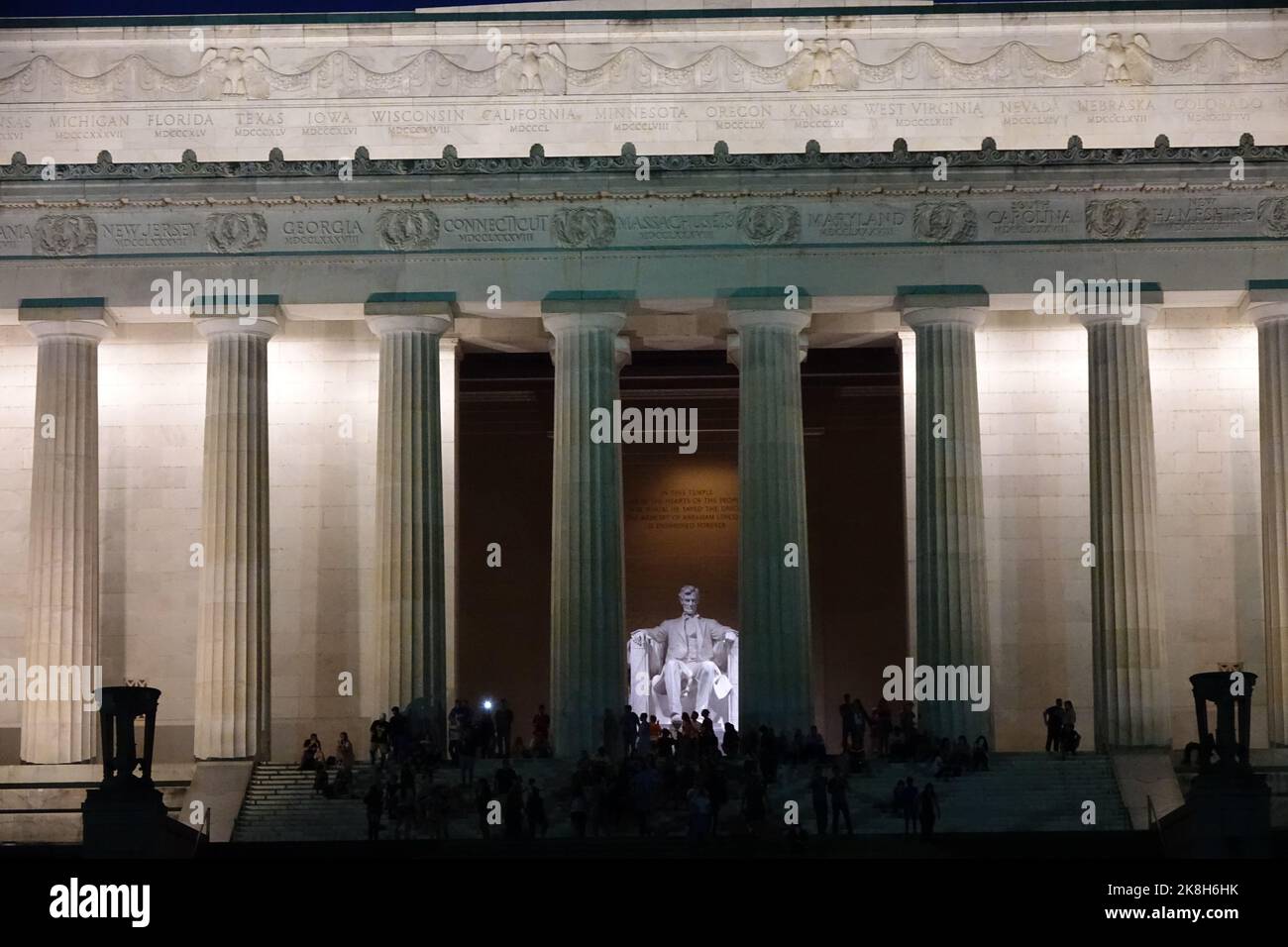 The Lincoln Memorial is a U.S. national memorial built to honor the 16th president of the United