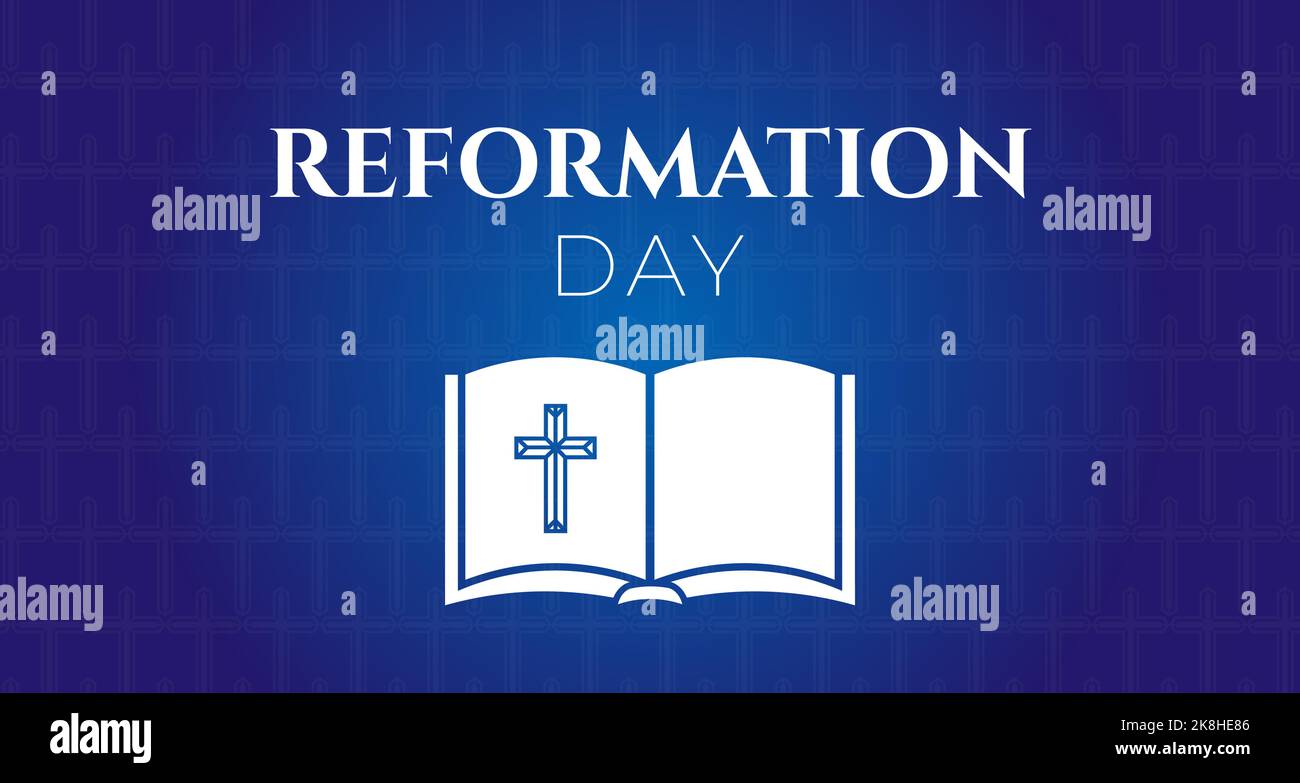 World Reformation Day Background Illustration Banner with Bible Stock Vector Image & Art Alamy