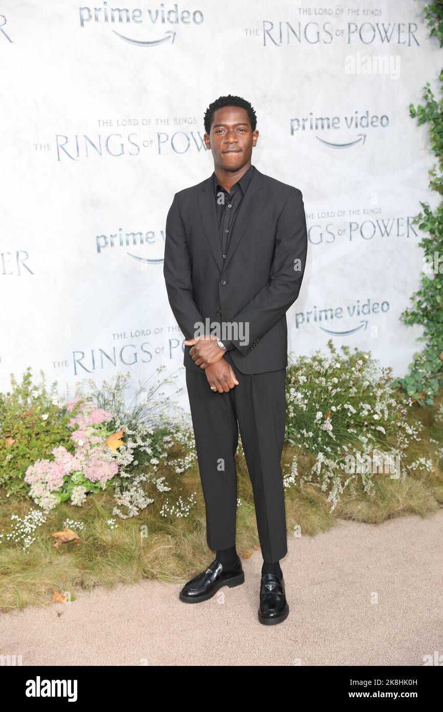 Damson Idris attends the World premiere of 