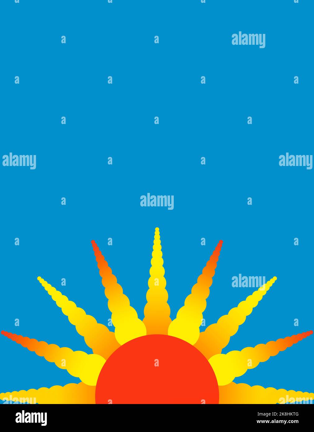 Illustration sun hi-res stock photography and images - Alamy