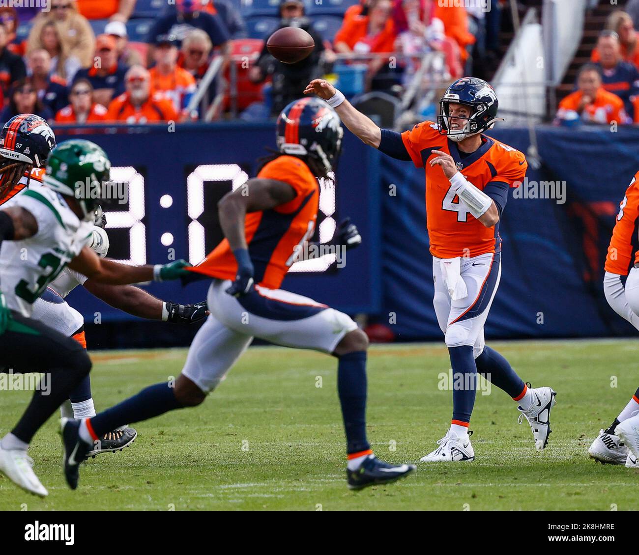 Buster Skrine of the New York Jets walks out of the tunnel onto the