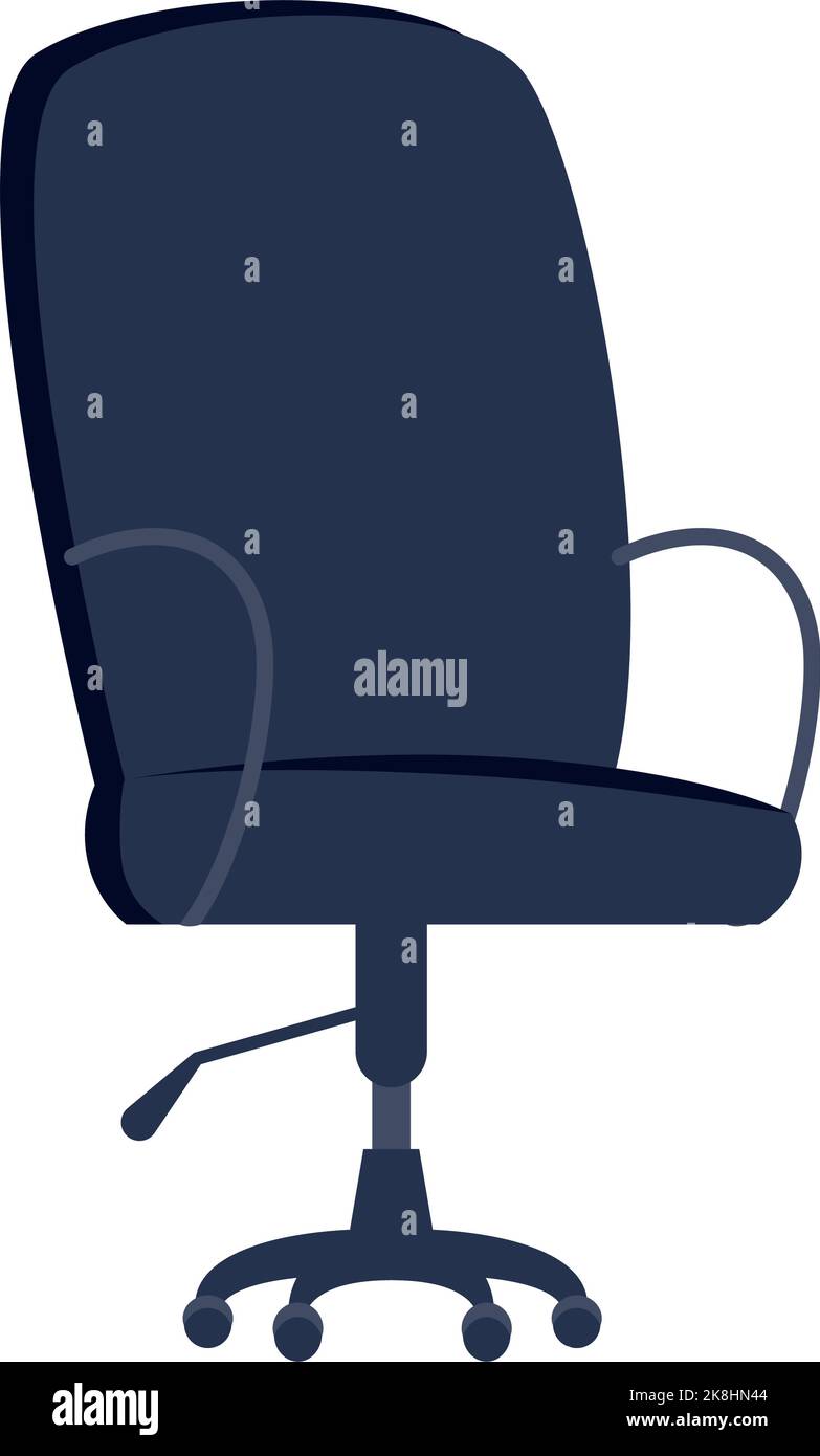 blue office chair furniture icon Stock Vector Image & Art - Alamy