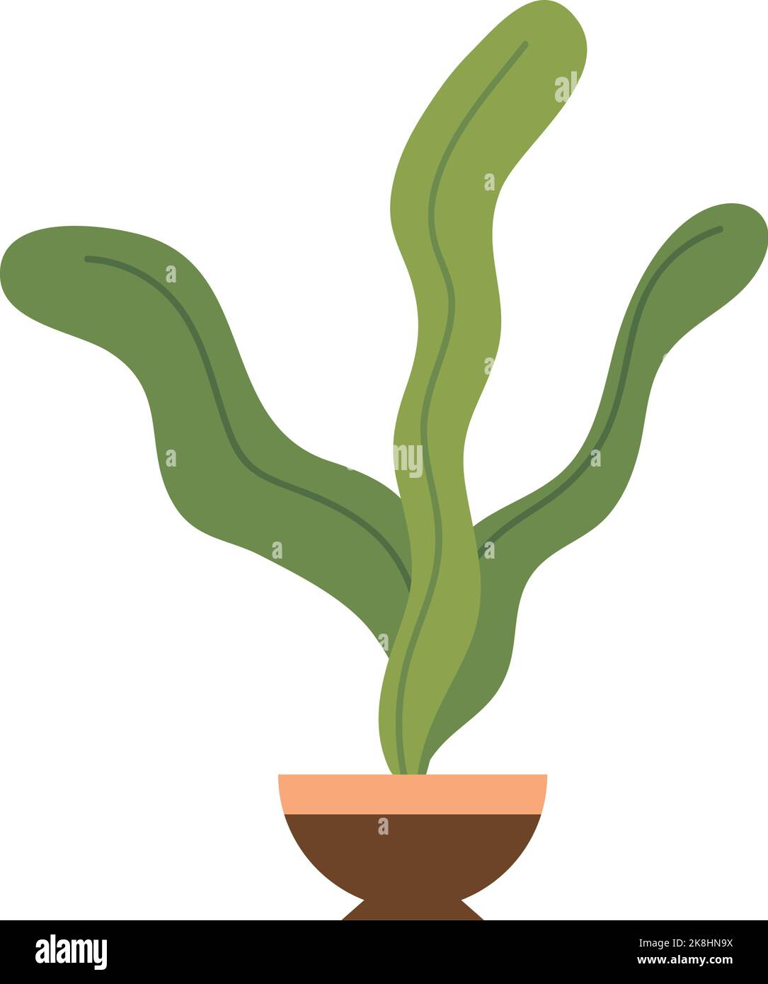 houseplant in pot nature icon Stock Vector Image & Art - Alamy