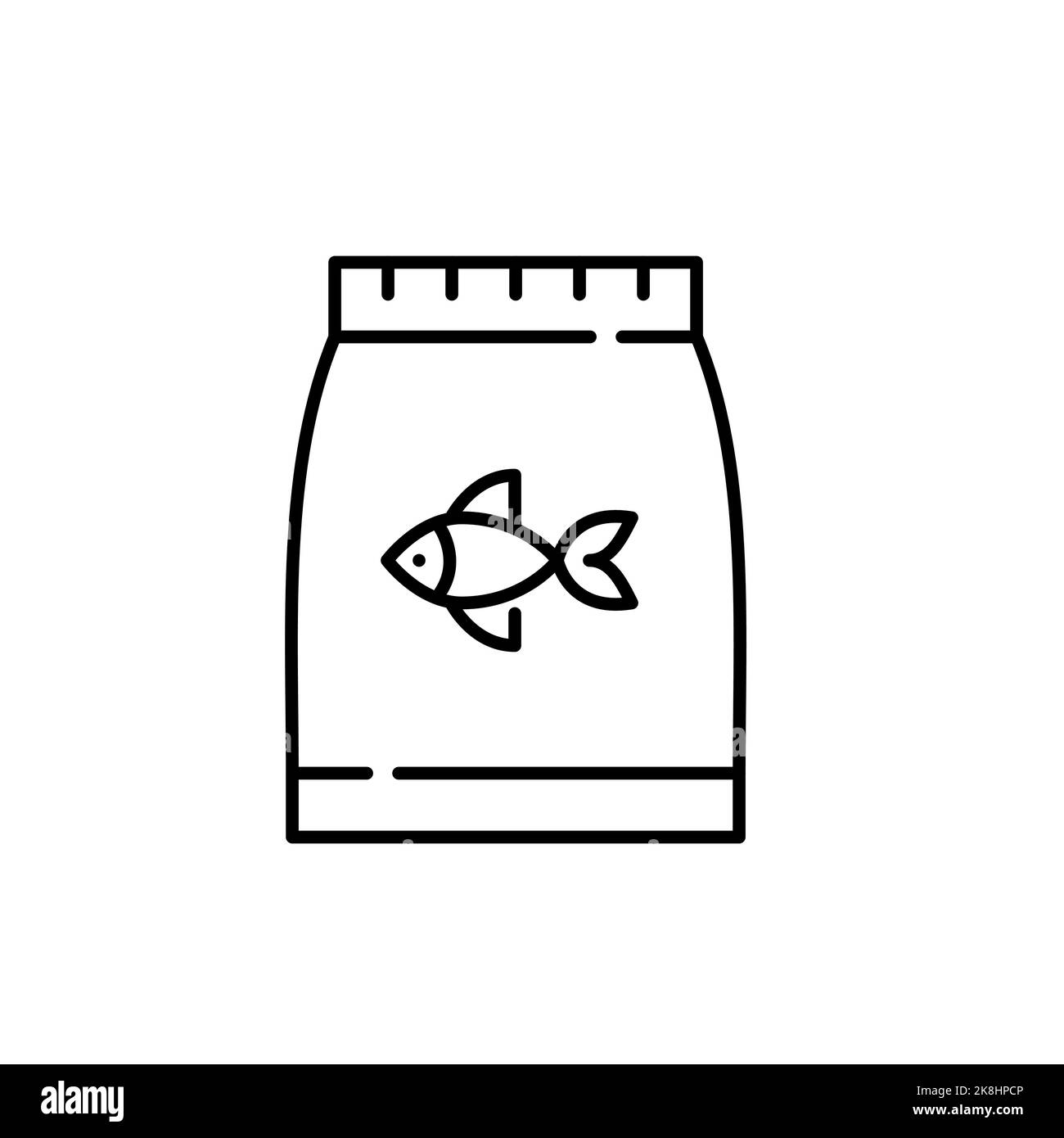 Fish Line Icon Editable Stroke Pixel Perfect For Mobile And Web High-Res  Vector Graphic - Getty Images