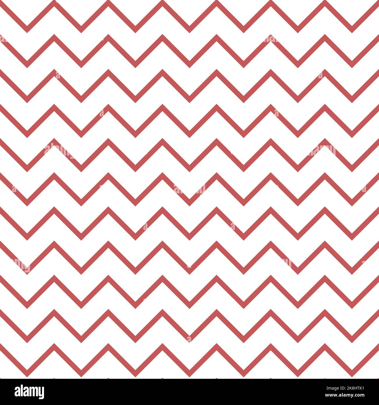 Curved lines or zig zags decorative pattern print Stock Vector