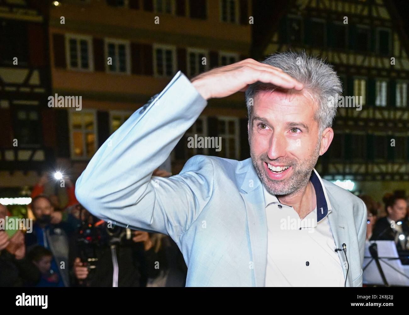 23 October 2022, BadenWürttemberg, Tübingen Boris Palmer, the old and