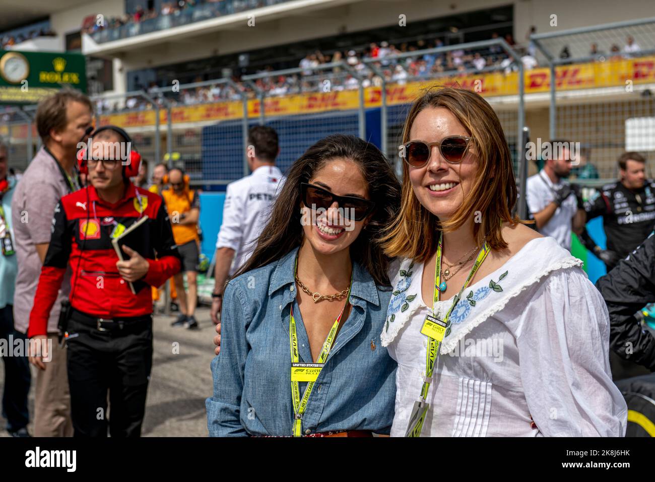 Austin, Texas, United States, 24th Oct 2022, Carmen Montero Mundt attending race day, round 19 of the 2022 Formula 1 championship. Credit: Michael Potts/Alamy Live News Stock Photo