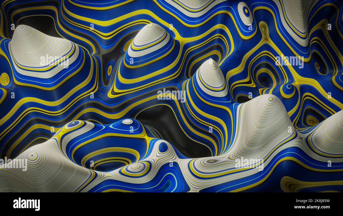 Abstract background - 3D Illustration Stock Photo - Alamy