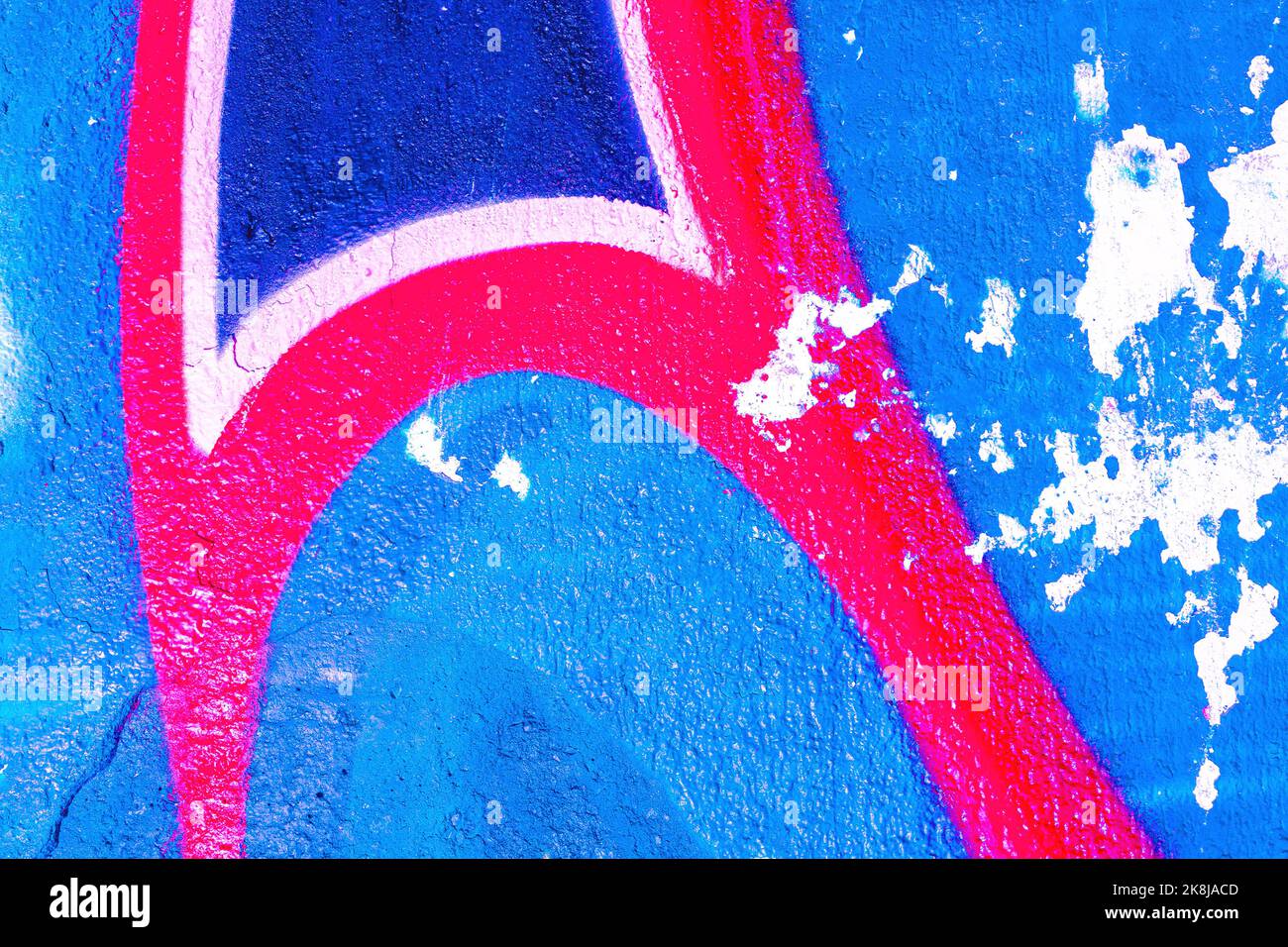 Image showcasing close up of colorful urban wall texture Stock Photo - Alamy