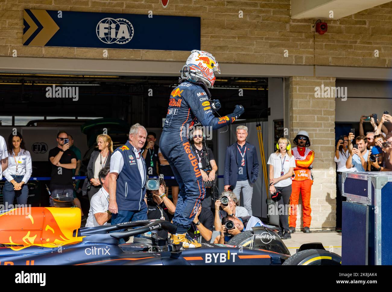 United Stated Grand Prix, Austin Texas, 23rd October 2022. Max ...