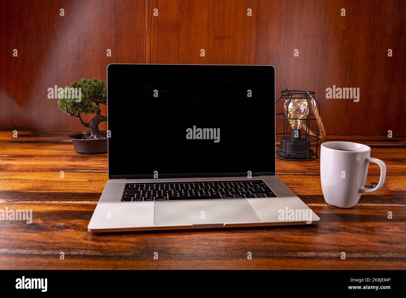 home office during covid. work with a cope of coffee. it's relaxing and