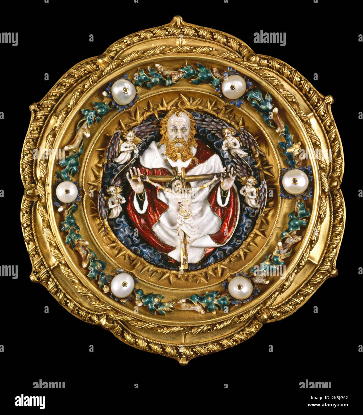 French 15th Century (Trinity and Angels); European 19th Century