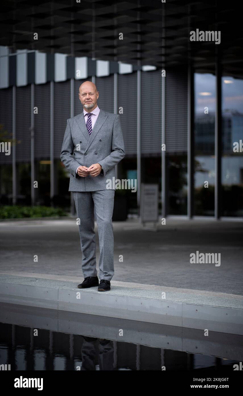 Oslo 20220913.Yngve Slyngstad, former head of the oil fund. He now