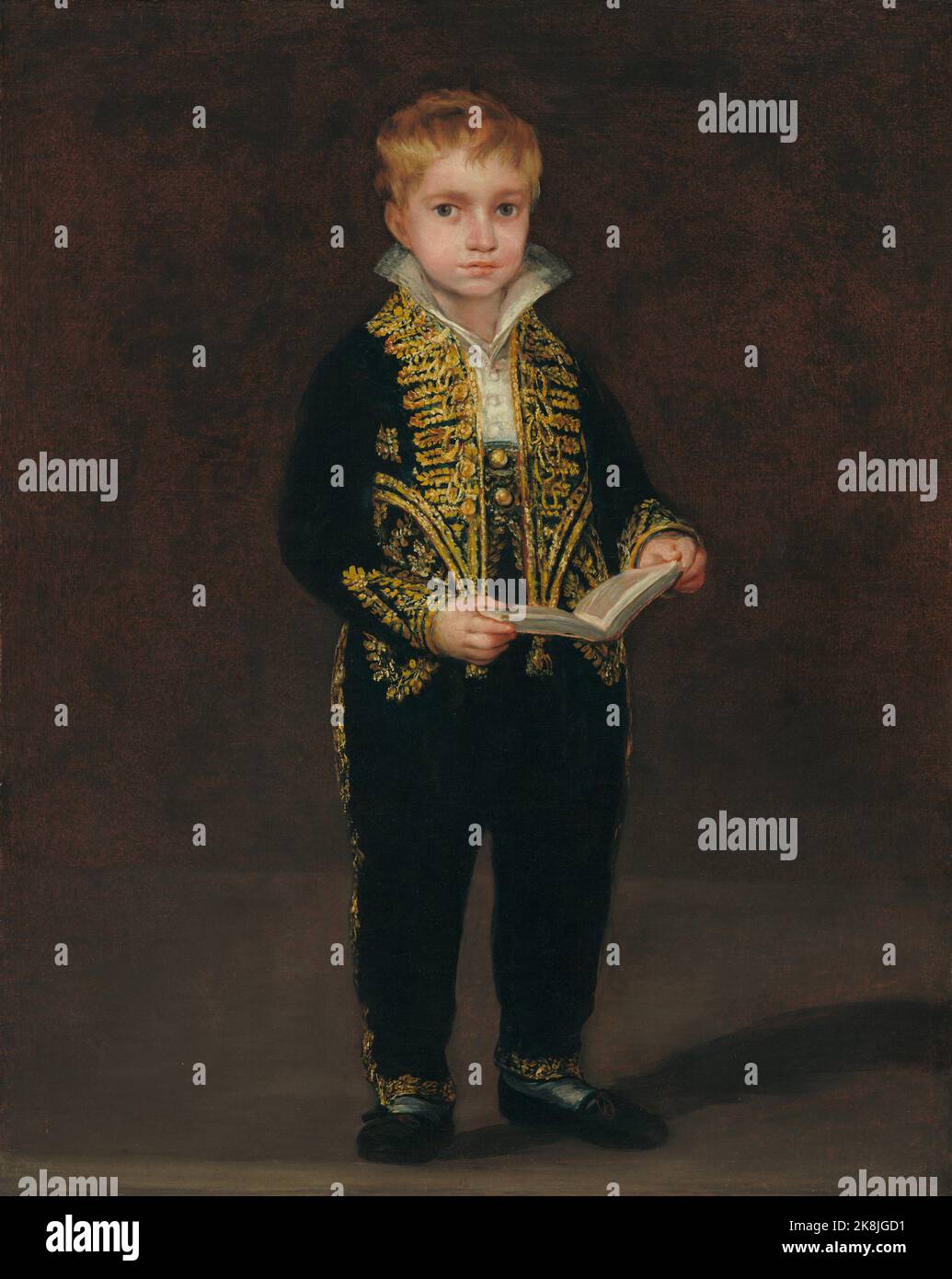 Francisco José de Goya - (1747 - 1828 ) - was a Spanish romantic painter and printmaker - Victor Guye Stock Photo