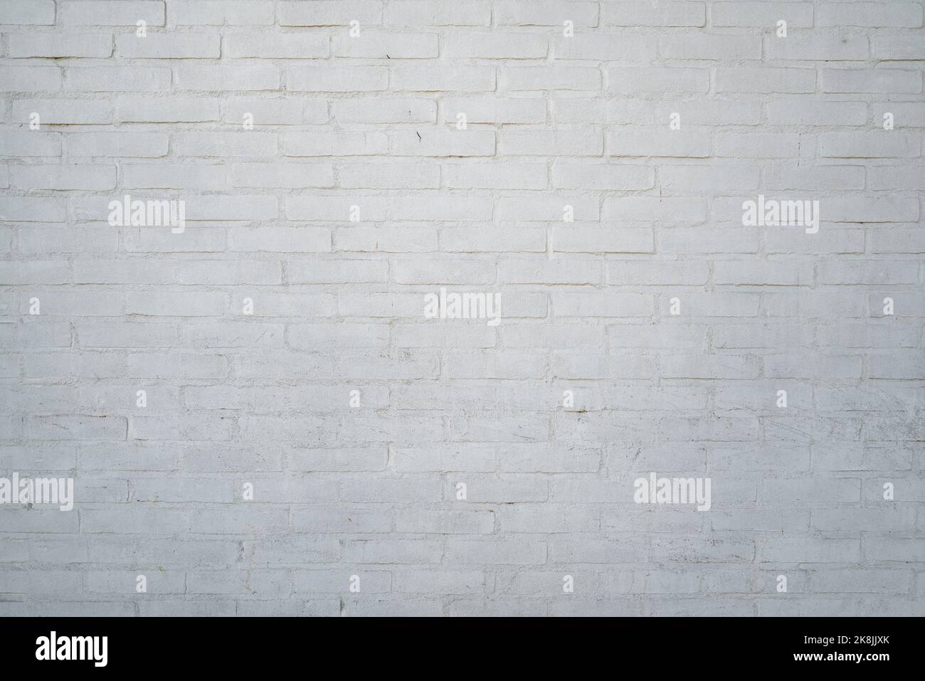 Background from a white painted brick wall Stock Photo