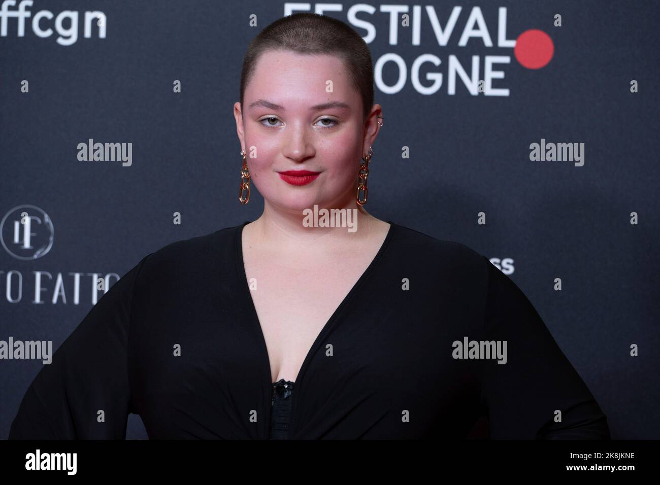 Cologne, Deutschland. 22nd Oct, 2022. Paula GOOS, actress, red carpet