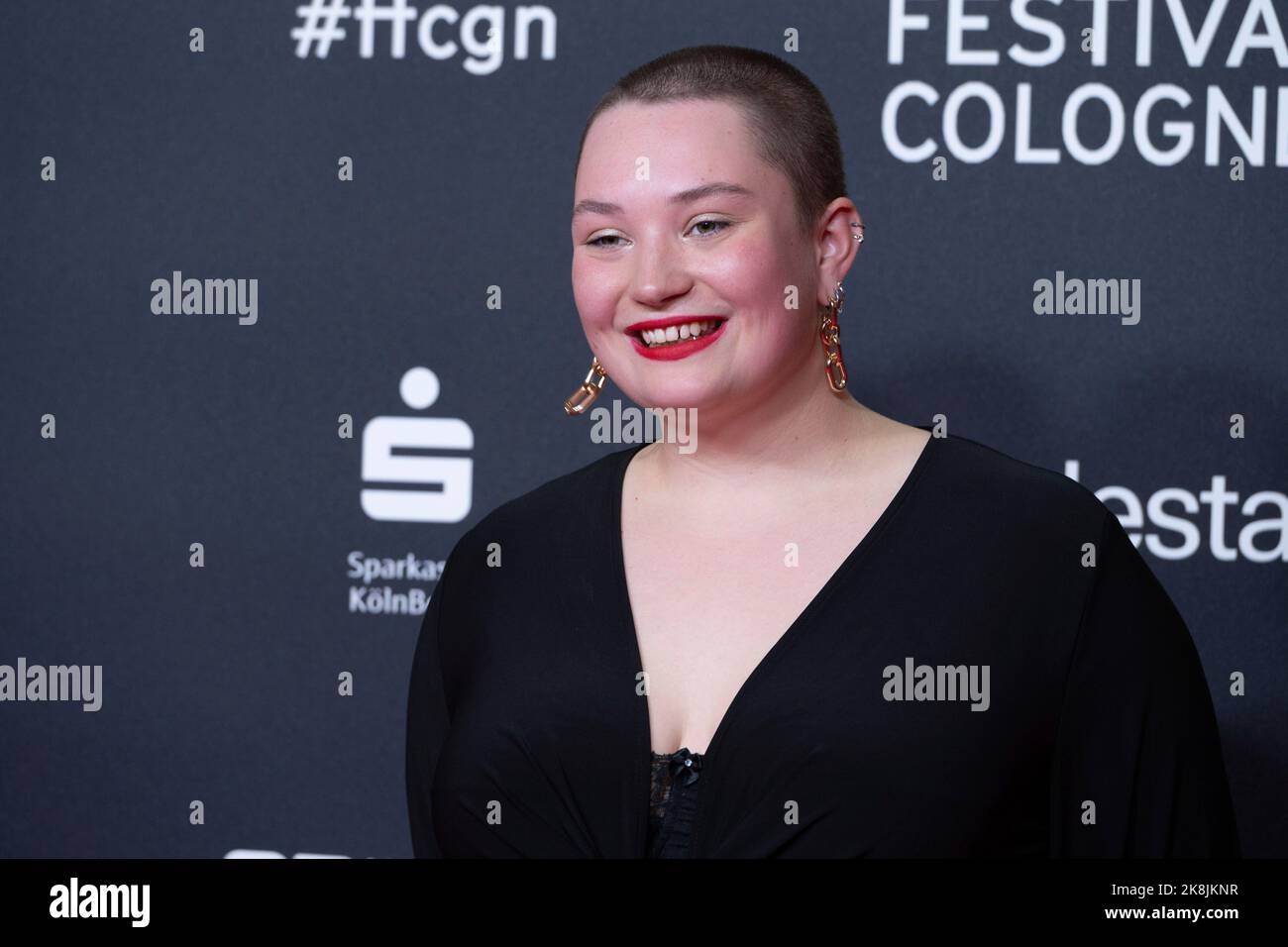 Cologne, Deutschland. 22nd Oct, 2022. Paula GOOS, actress, red carpet