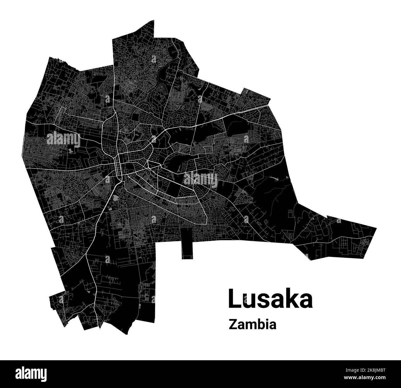 Lusaka city Black and White Stock Photos & Images Alamy