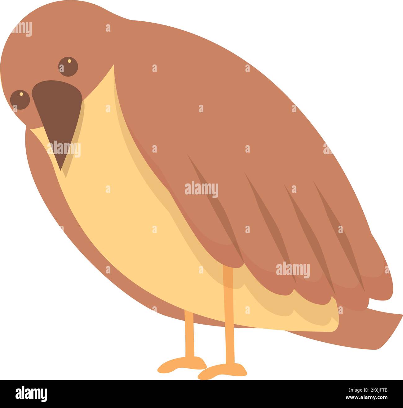 Eat sparrow icon cartoon vector. Tree flight. Cute fly Stock Vector ...