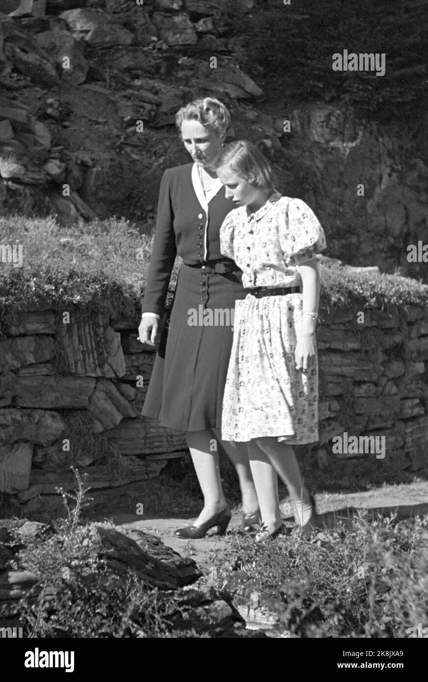 Princrss Ragnhild Princess ragnhild and crown princess martha photo hi-res stock ...