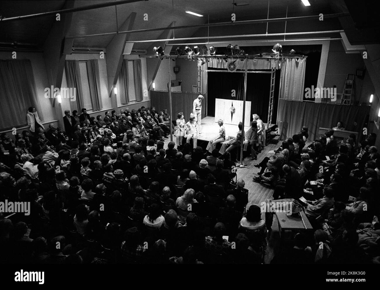 Who are played here in ulsteinvik for full houses photo hires stock