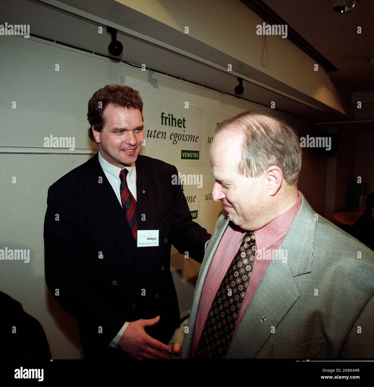 Rune petter ness ntb national meetings political meetings hi-res stock ...
