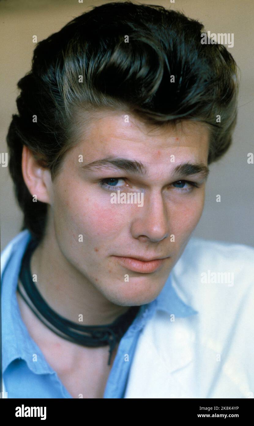 Oslo 1985 08 Morten Harket From A ha Photographed August 27 1985 Oslo 1985 08 Morten Harket From A ha Photographed August 27 1985