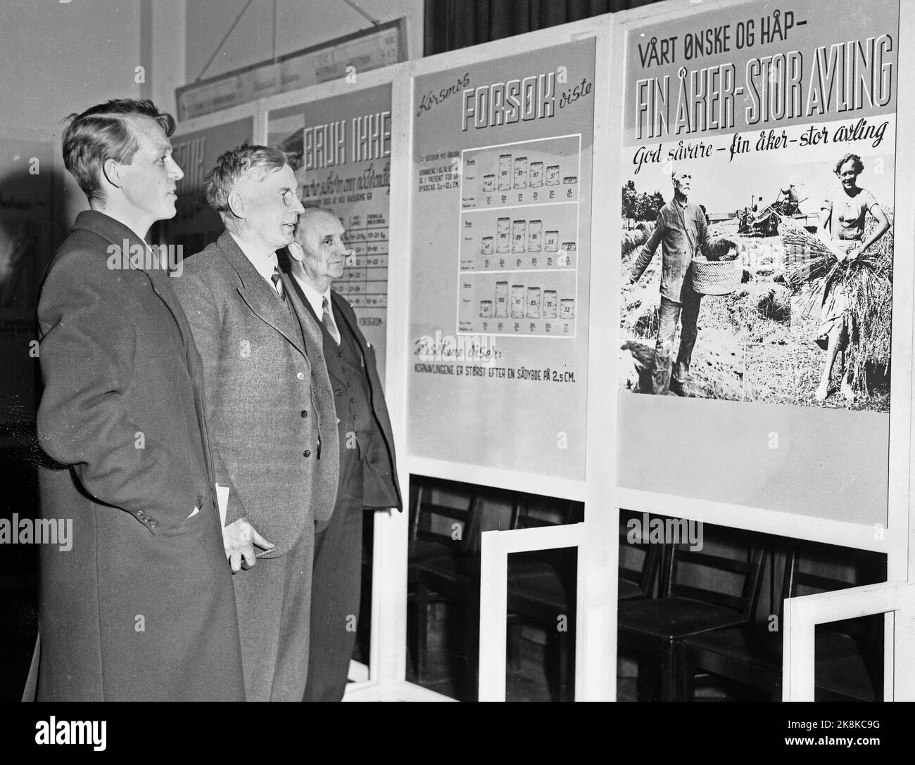 Ww2 oslo 19420116 norways 9th country exhibition of raw materials hi