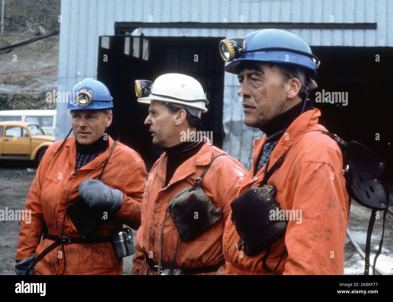 Longyearbyen Svalbard July 1976 Prime Minister Odvar Nordli visits