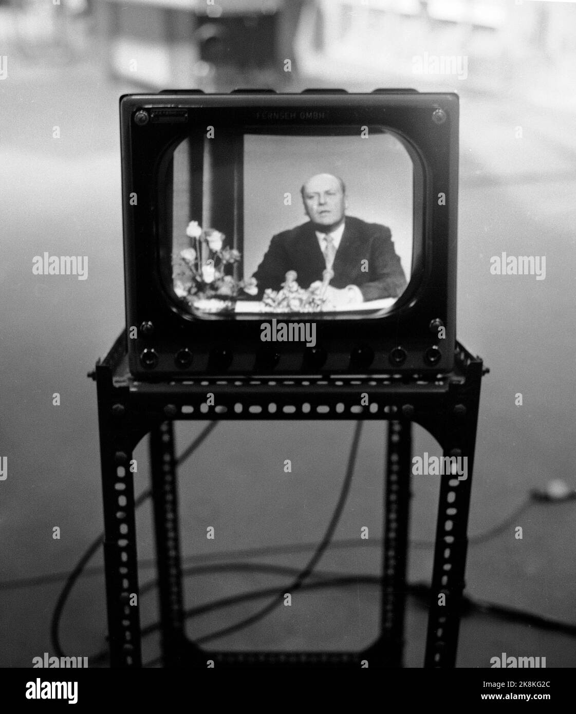 Oslo 19600820 NRK Television started its broadcasts on August 20, 1960
