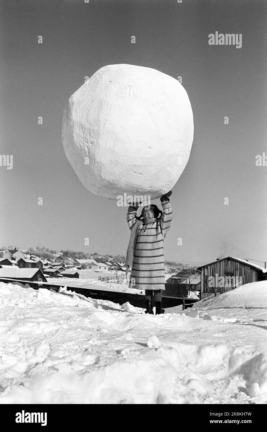 Røros March 1968 Recording the movie about Pippi Longstocking from the ...