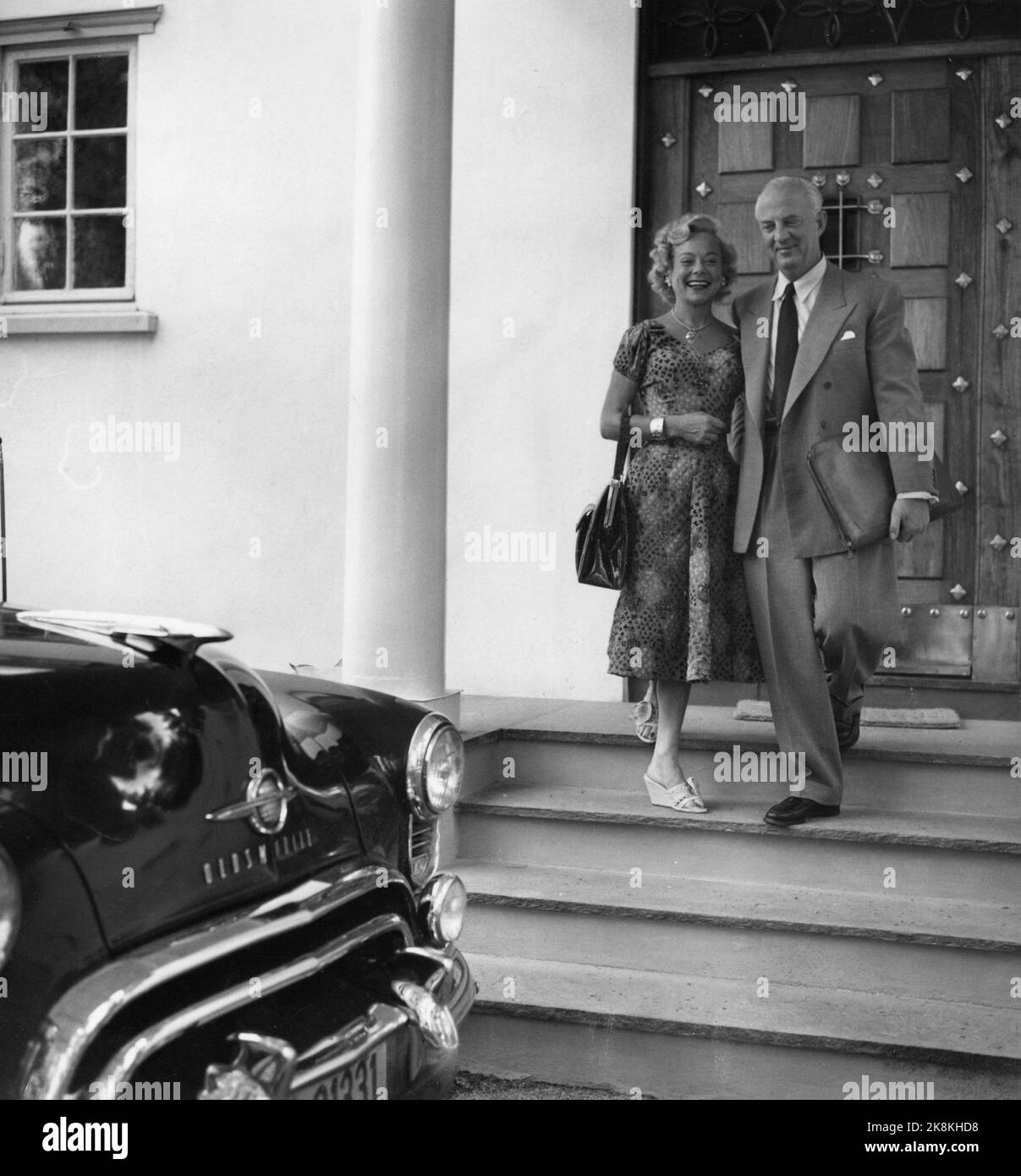 Oslo 195609 The art runner and actor Sonja Henie with