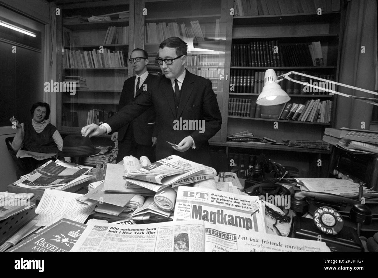 Oslo 196704 Director Sverre Munck bought the newspaper in